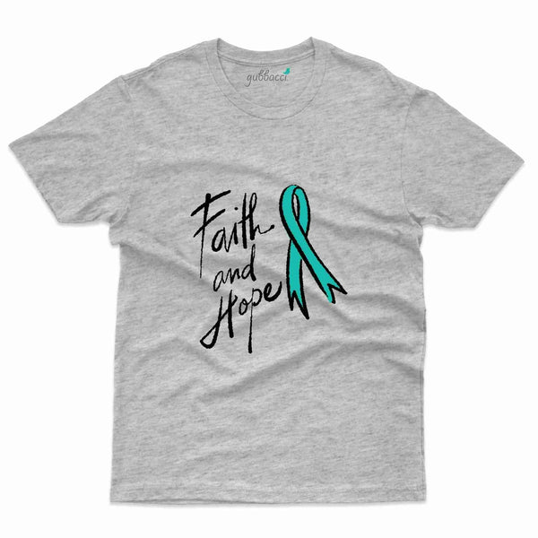 Faith & Hope T-Shirt- Anxiety Awareness Collection - Gubbacci