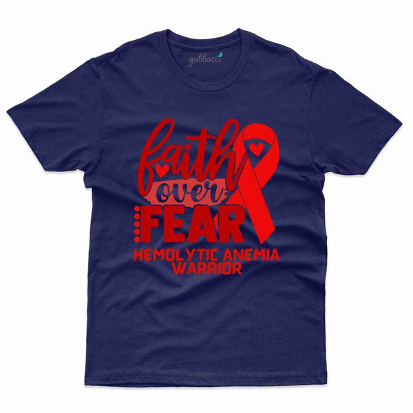 Faith Over 3 T-Shirt- Hemolytic Anemia Collection - Gubbacci