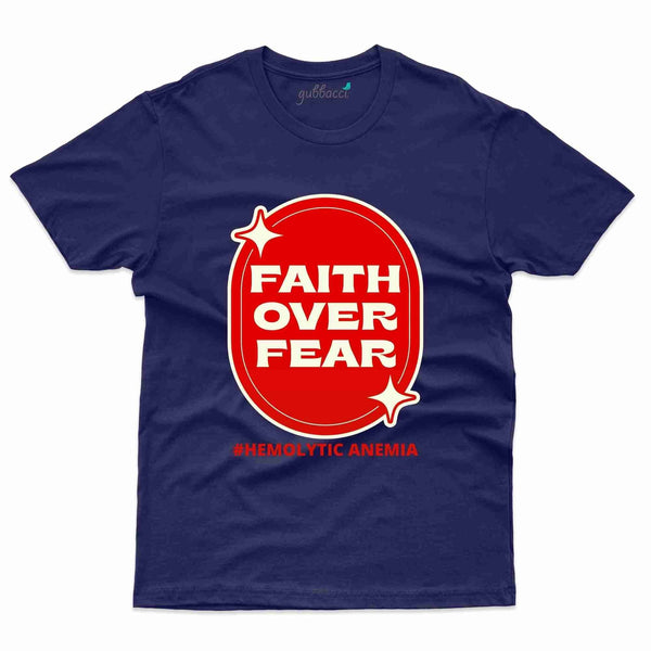 Faith Over T-Shirt- Hemolytic Anemia Collection - Gubbacci