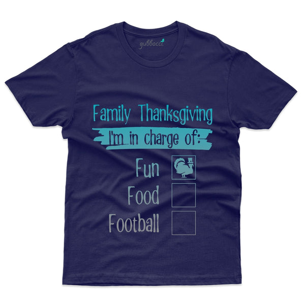 Family Thanksgiving T-Shirt - Family Reunion  Collection - Gubbacci-India