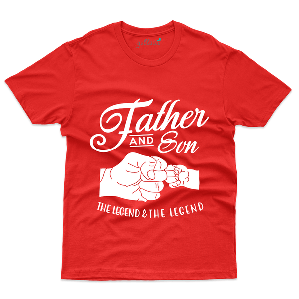 Gubbacci Apparel T-shirt S Father and Son The Legend T-Shirt - Dad and Son Collection Buy Father and Son The Legend T-Shirt-Dad and Son Collection