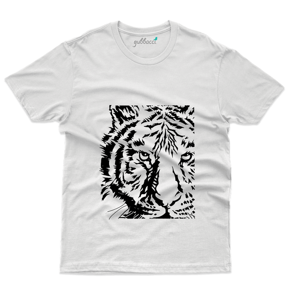 Fearless Tiger T-Shirt -Kanha National Park Collection - Gubbacci-India