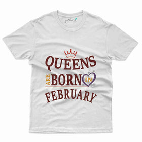 Female Birthday T-Shirt - February Birthday Collection