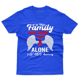 Fight Alone 2 T-Shirt - HIV AIDS Collection