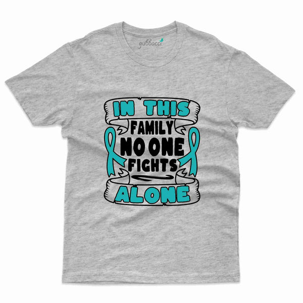 Fight Alone 3 T-Shirt- Anxiety Awareness Collection - Gubbacci