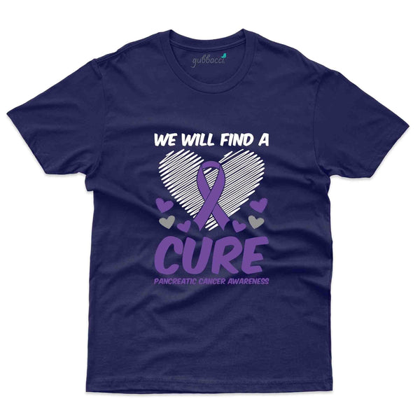 Find A Cure 2 T-Shirt - Pancreatic Cancer Collection - Gubbacci