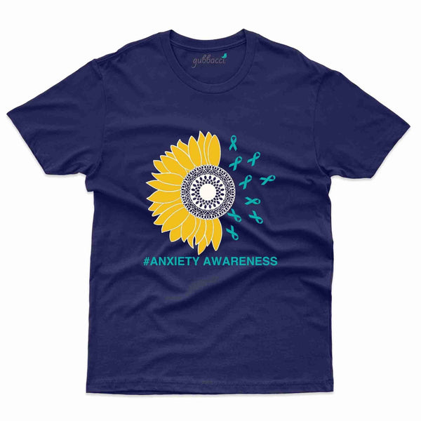 Flower T-Shirt- Anxiety Awareness Collection - Gubbacci