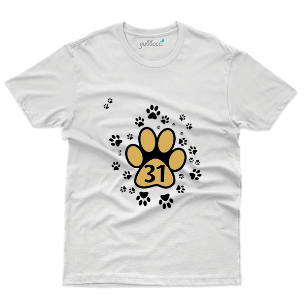 Footprint T-Shirts - 31st Birthday Collection - Gubbacci-India