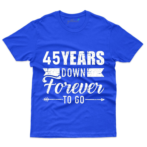 Forever To Go T-Shirt - 45th Anniversary Collection - Gubbacci-India