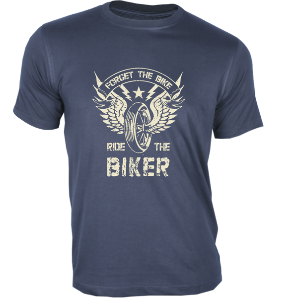 Gubbacci Apparel T-shirt XS Forget Bike,Ride the Rider T-shirt - Bikers Collection Buy Forget Bike,Ride the Rider T-shirt - Bikers Collection