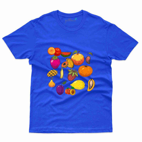 Fruits T-Shirt - Doodle Collection - Gubbacci-India