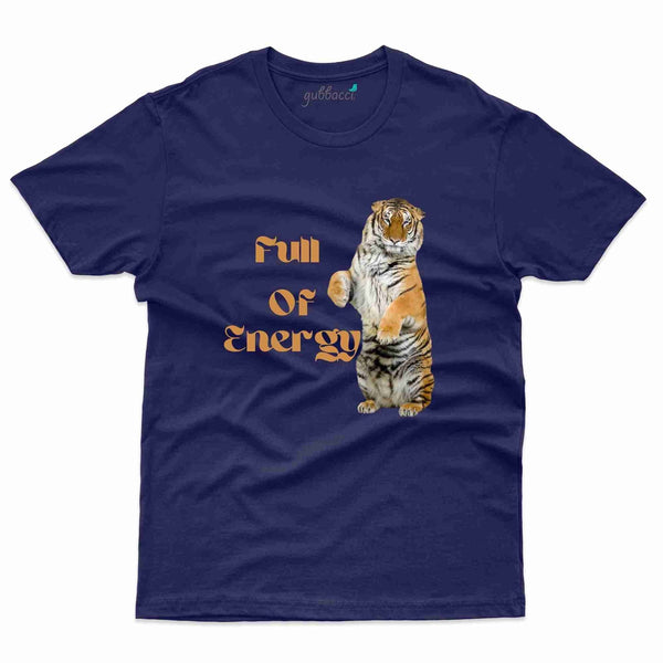 Full Of Energy T-Shirt - Kaziranga National Park Collection - Gubbacci-India