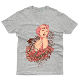 Glamours Girl T-Shirt - Abstract Collection