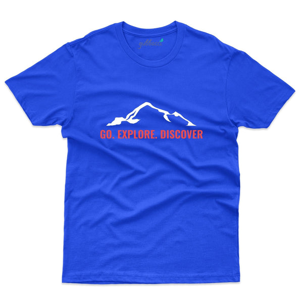Go Explore Discover T-Shirt - Explore Collection - Gubbacci-India