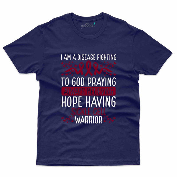 God Praying T-Shirt- Sickle Cell Disease Collection - Gubbacci