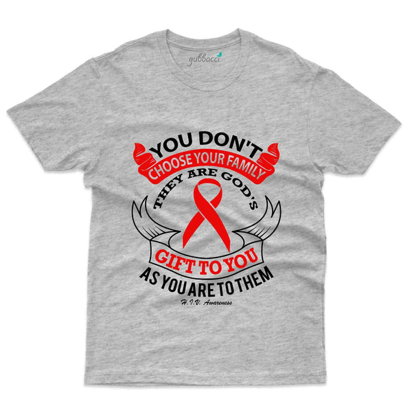 God's Gift T-Shirt - HIV AIDS Collection - Gubbacci