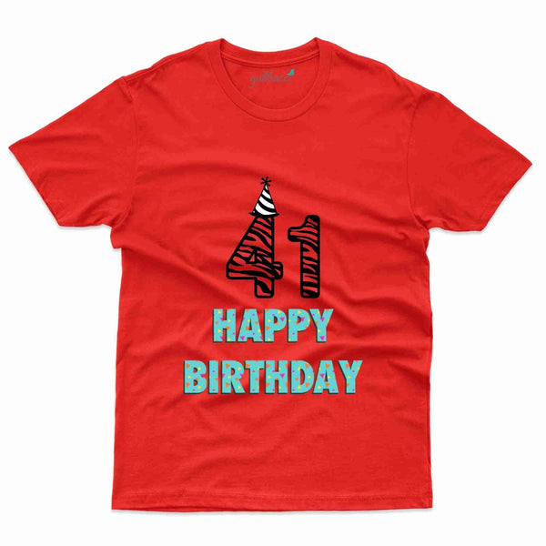 Happy Birthday 2 T-Shirt - 41th Birthday Collection - Gubbacci-India