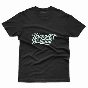 Happy Birthday T-Shirt - 45th Birthday Collection