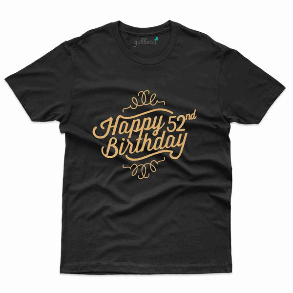 Happy Birthday T-Shirt - 52nd Collection - Gubbacci-India