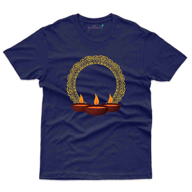 Happy Diwali Light, Love & Laughter T-Shirt  - Diwali Collection