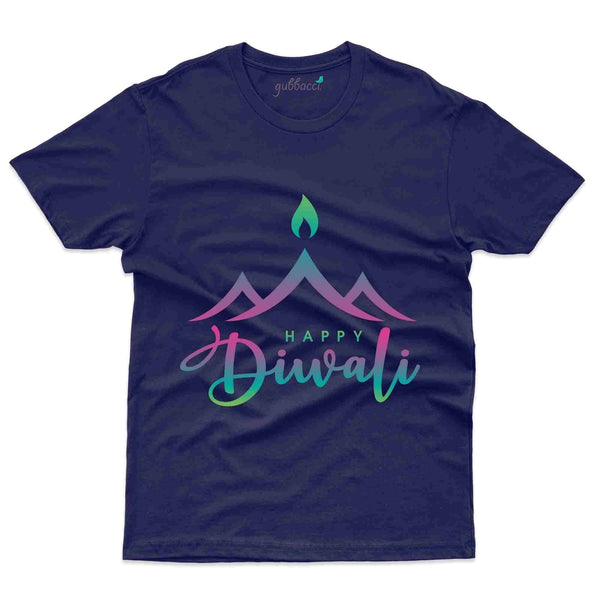 Happy Diwali 2 T-Shirt  - Diwali Collection - Gubbacci