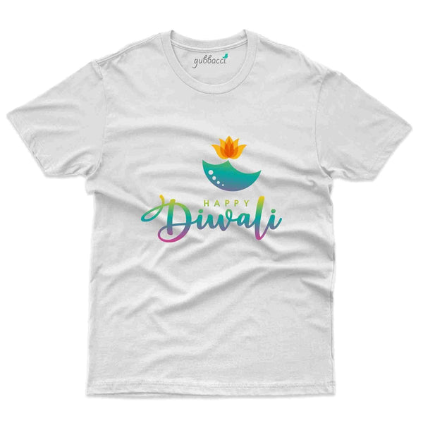 Happy Diwali 4 T-Shirt  - Diwali Collection - Gubbacci