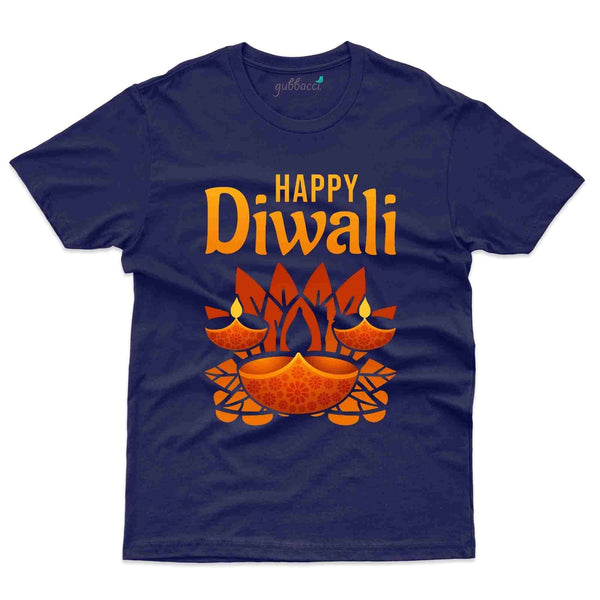 Happy Diwali 45 T-Shirt  - Diwali Collection - Gubbacci