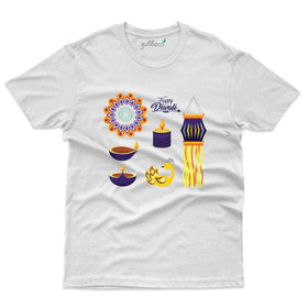 Happy Diwali 9 T-Shirt  - Diwali Collection