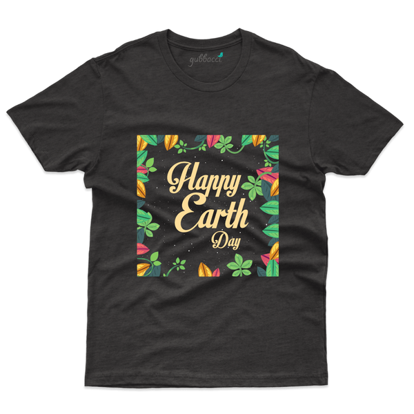 Gubbacci Apparel T-shirt S Happy Earth Day T-Shirt Design