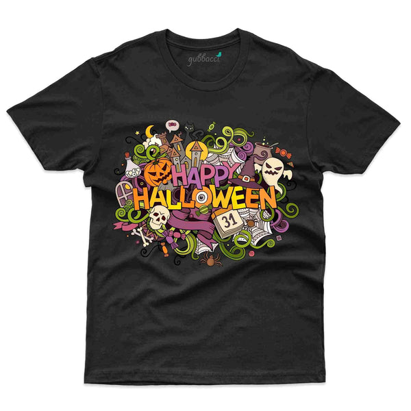 Happy Halloween 6 T-Shirt  - Halloween Collection - Gubbacci
