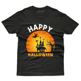 Haunted Happy Halloween T-Shirt - Halloween Collection