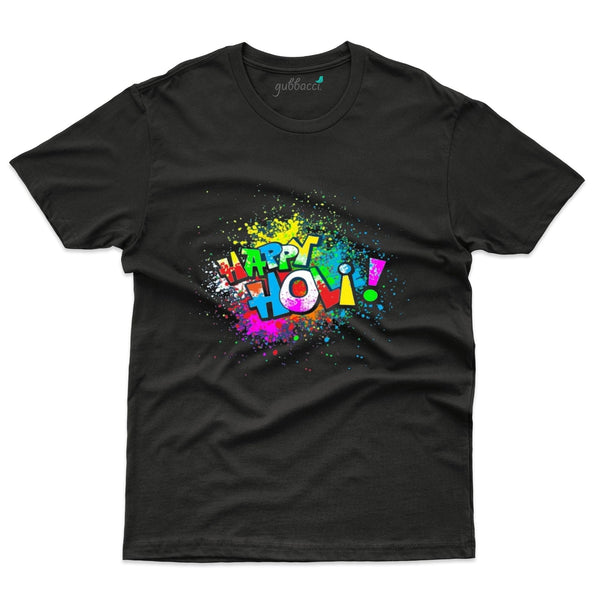 Happy Holi 38 T-Shirt - Holi Collection - Gubbacci-India