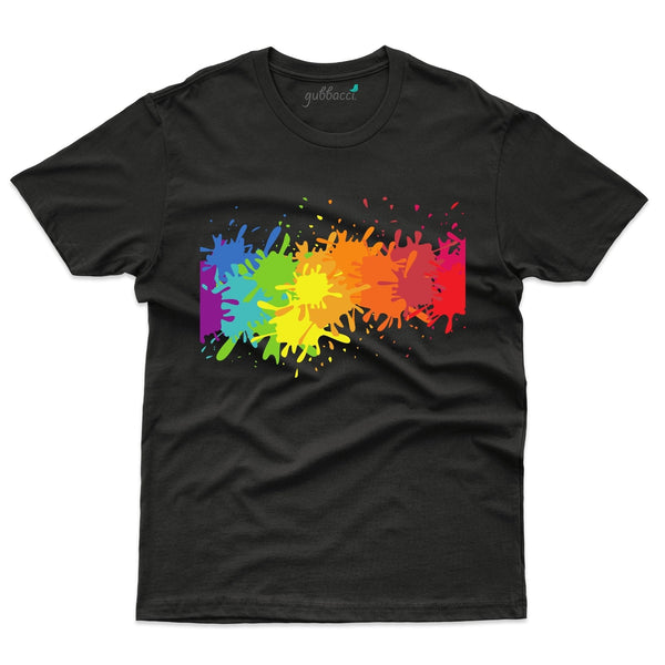 Happy Holi 5 T-Shirt - Holi Collection - Gubbacci-India