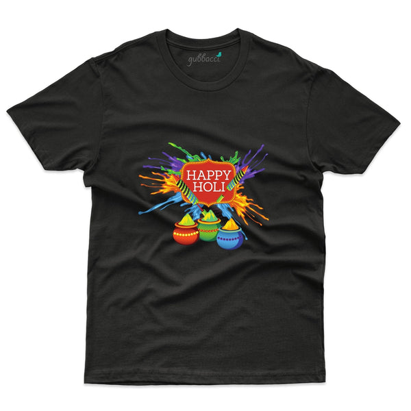 Happy Holi 9 T-Shirt - Holi Collection - Gubbacci-India