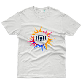 Happy Holi T-Shirt for Family - Holi T-Shirt Collection