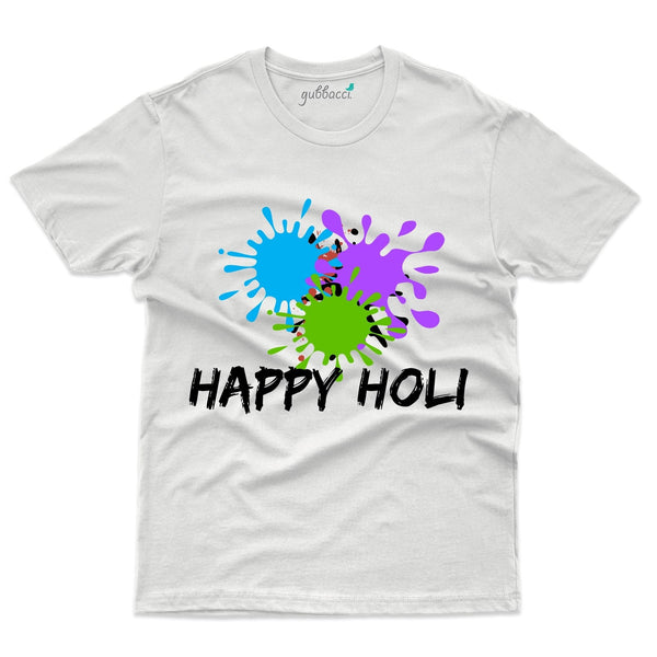 Happy Holi T-Shirt - Holi Collection - Gubbacci-India
