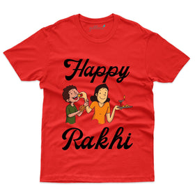 Happy Rakhi T-Shirt - Raksha Bandhan