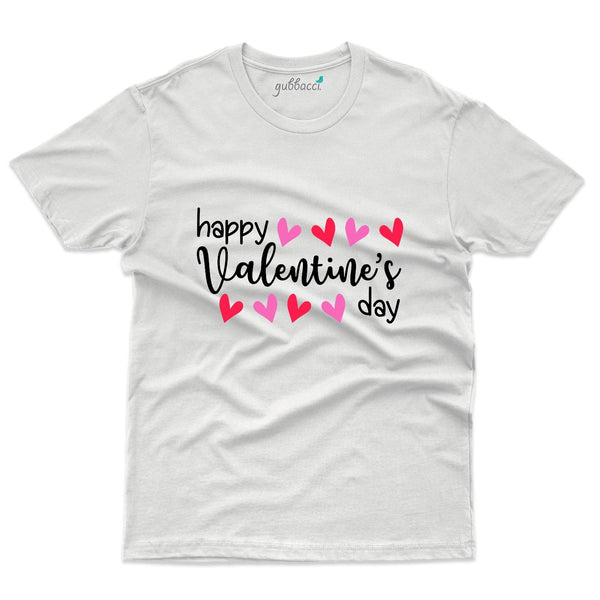 Happy Valentine's Day T-Shirt - Valentine's Day Collection - Gubbacci-India