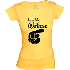 He is My Weirdo - Couple T-Shirt Collection