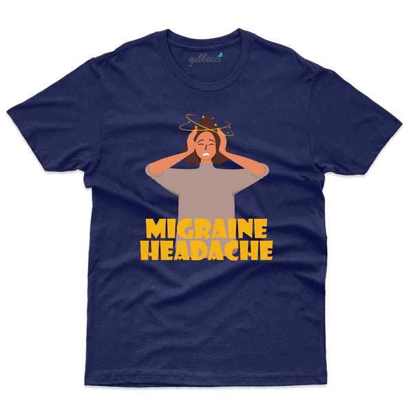 Headache T-Shirt- migraine Awareness Collection - Gubbacci