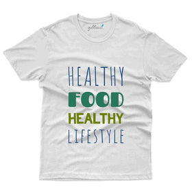 Healthy Lifestyle T-Shirt - Healthy Food Collection