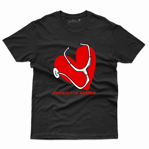 Heart 2 T-Shirt- Hemolytic Anemia Collection - Gubbacci