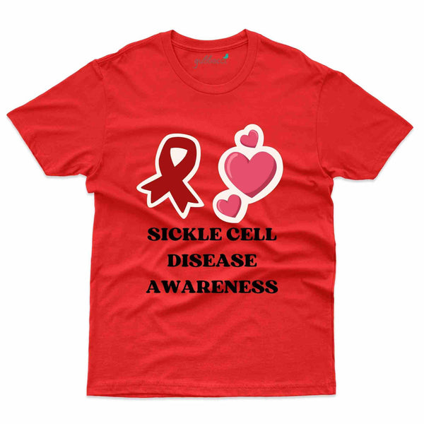Heart 3 T-Shirt- Sickle Cell Disease Collection - Gubbacci