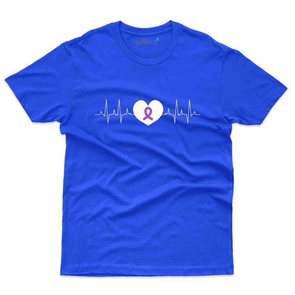 Heart Beat 2 T-Shirt- migraine Awareness Collection - Gubbacci