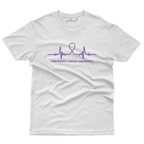 Heart Beat 2 T-Shirt - Pancreatic Cancer Collection
