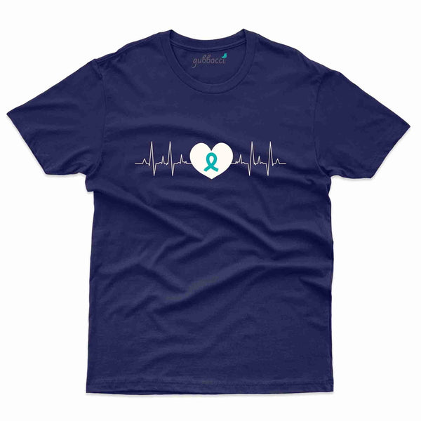 Heart Beat T-Shirt- Anxiety Awareness Collection - Gubbacci