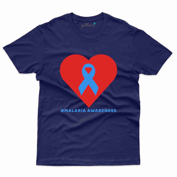 Heart T-Shirt- Malaria Awareness Collection - Gubbacci