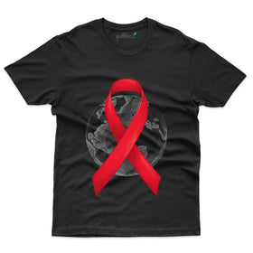 HIV Awareness Ribbion T-Shirt - HIV AIDS Collection