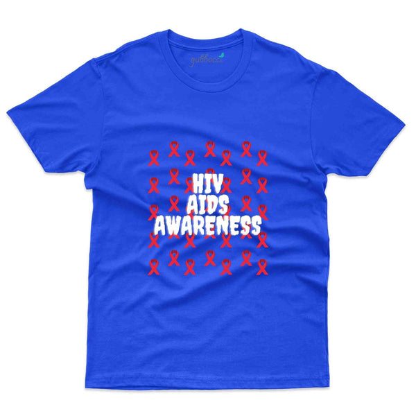 HIV Awareness 3 T-Shirt - HIV AIDS Collection - Gubbacci-India