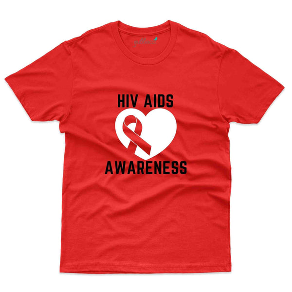 HIV Awareness 4 T-Shirt - HIV AIDS Collection - Gubbacci-India